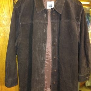 FAIRWEATHER WOMAN suede jacket